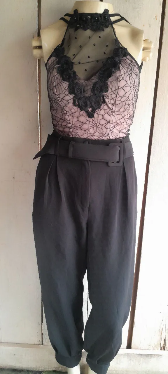 Calça Social Marca e Body