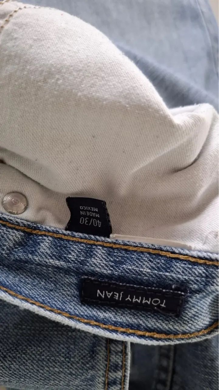 Calça jeans masculina Tommy Hilfiger TAM 50 - Foto 3