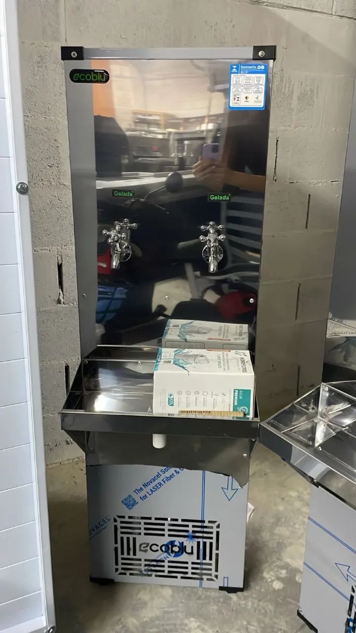 Bebedouro 25l 2 torneiras (Ester) - Foto 2