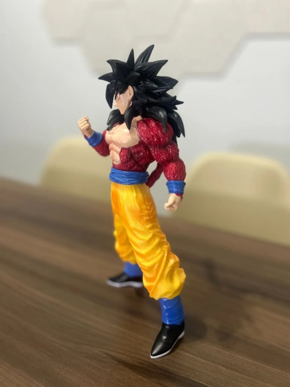 Boneco Action Figure Goku SSJ 4 Dragon Ball - 30cm - Foto 4