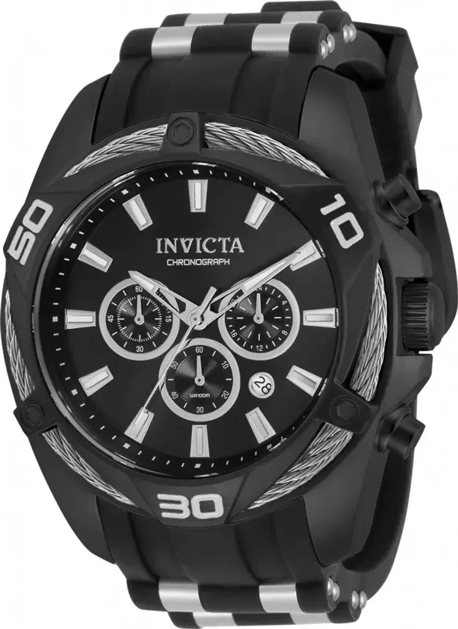 Relógio masculino Invicta 34145 preto