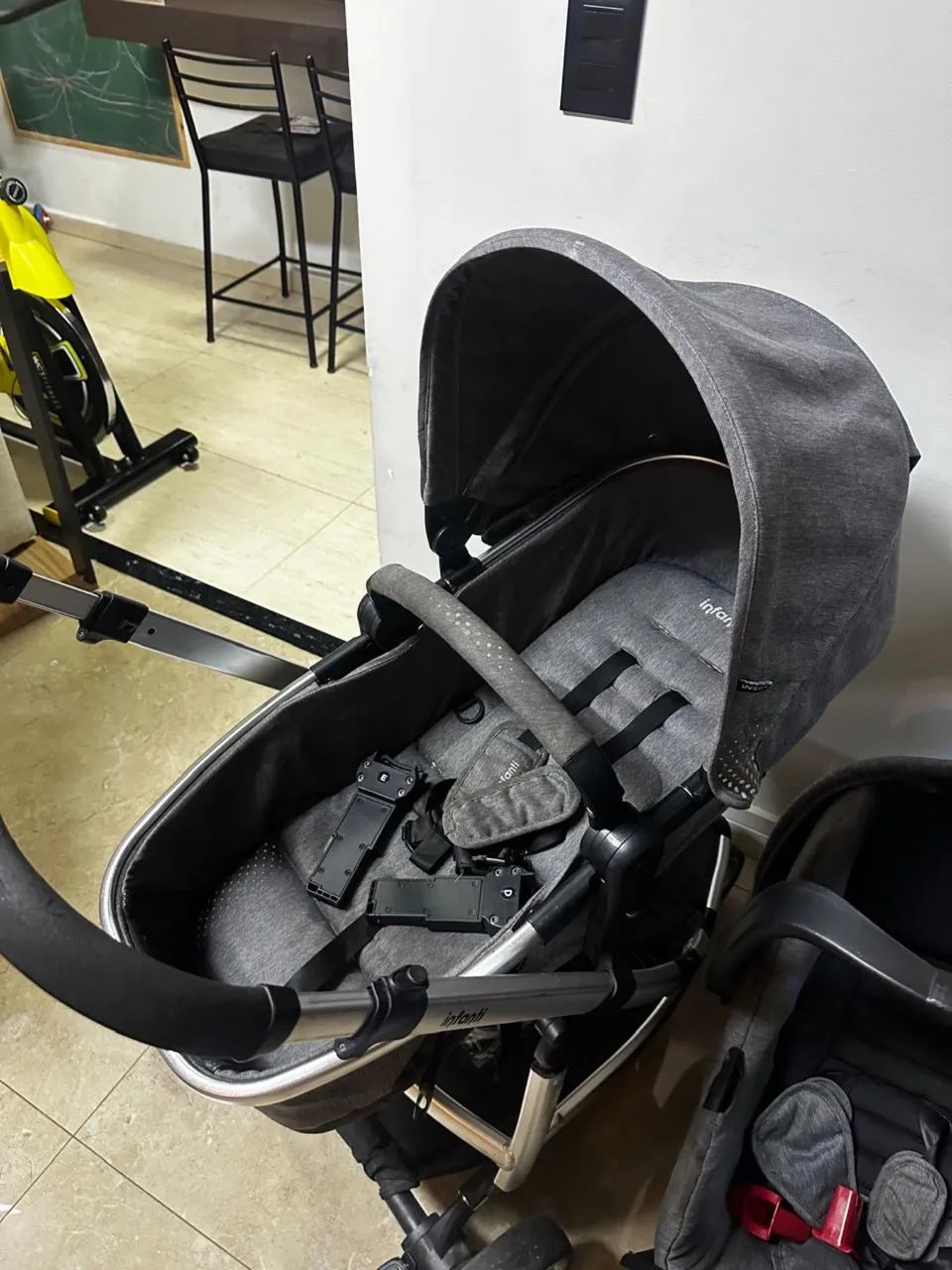 Carrinho de bebê infantil SKY - Travel System Completo - Foto 2