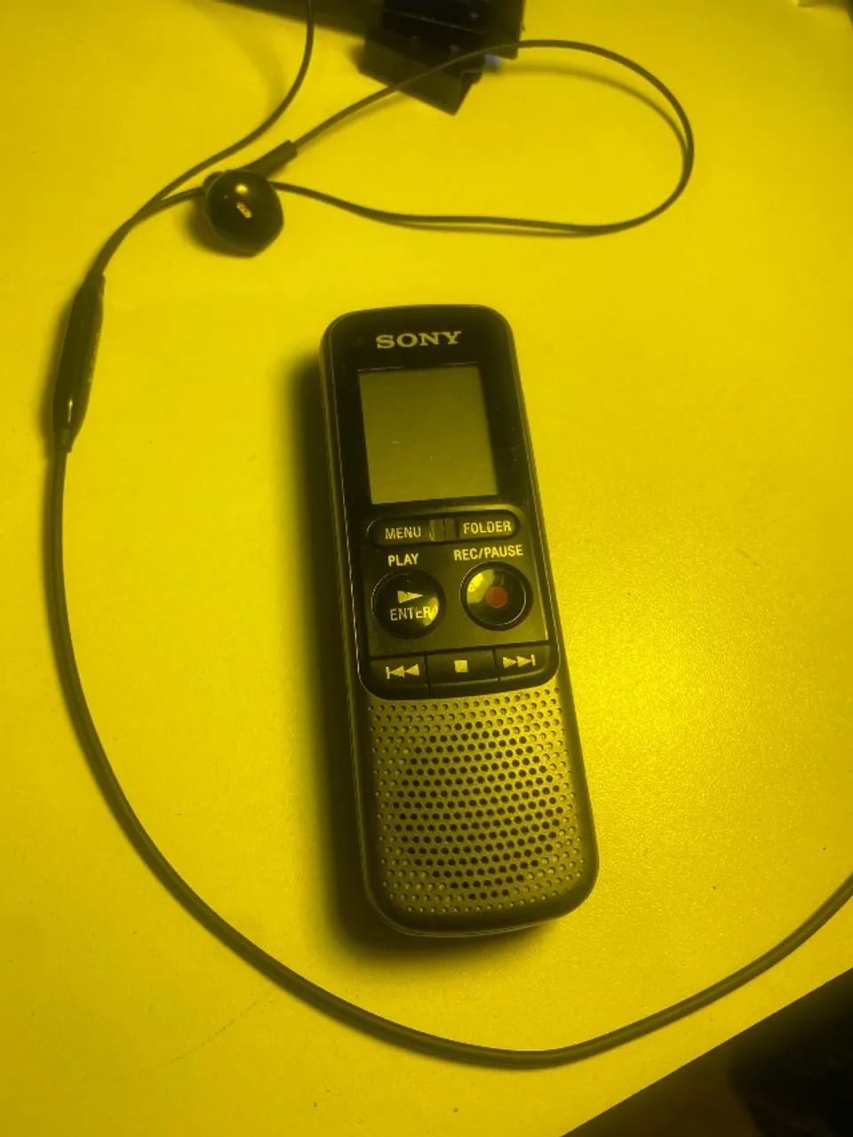 Gravador digital sony LCD px240
