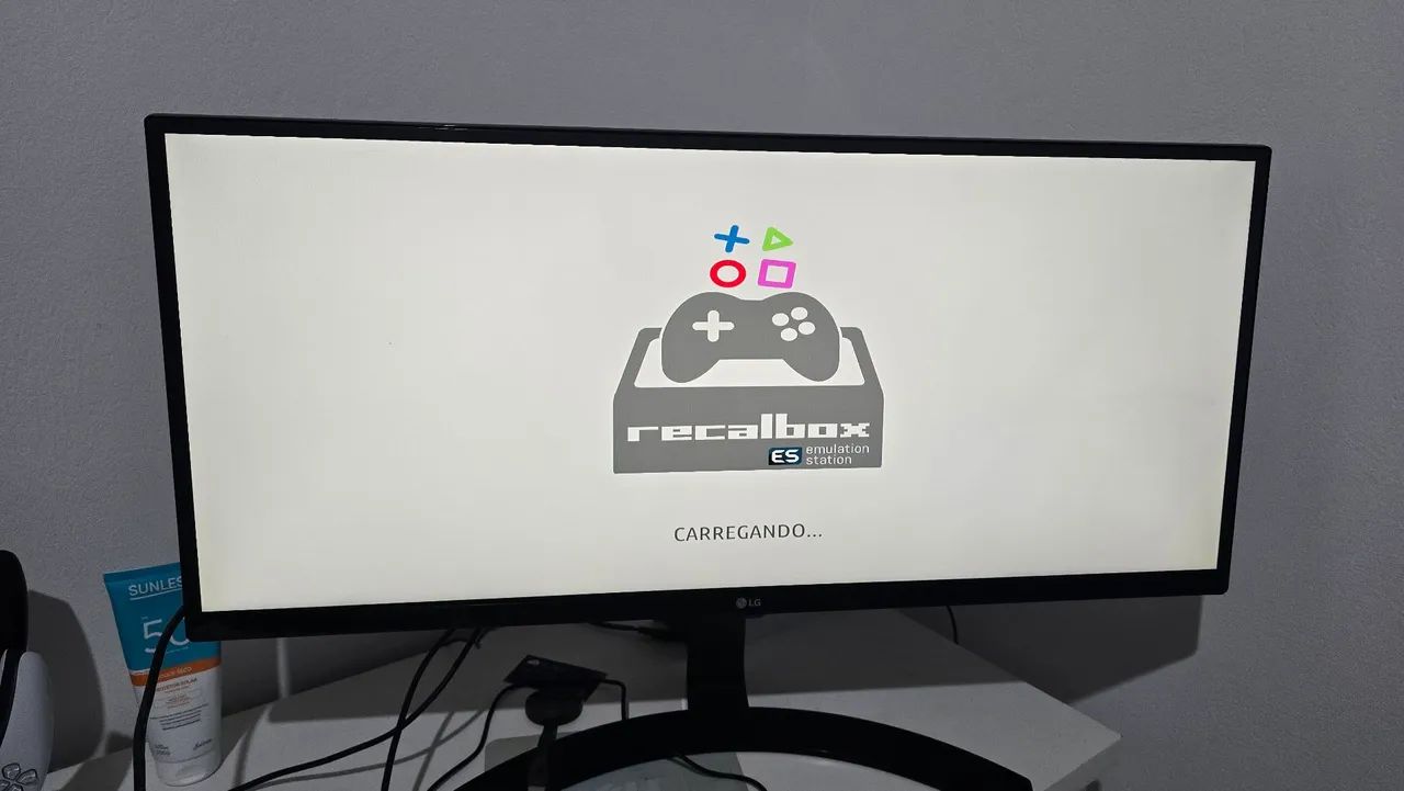 Fliperama Arcade 2 Jogadores Raspberry Pi 3 - Recalbox HDMI - Foto 5
