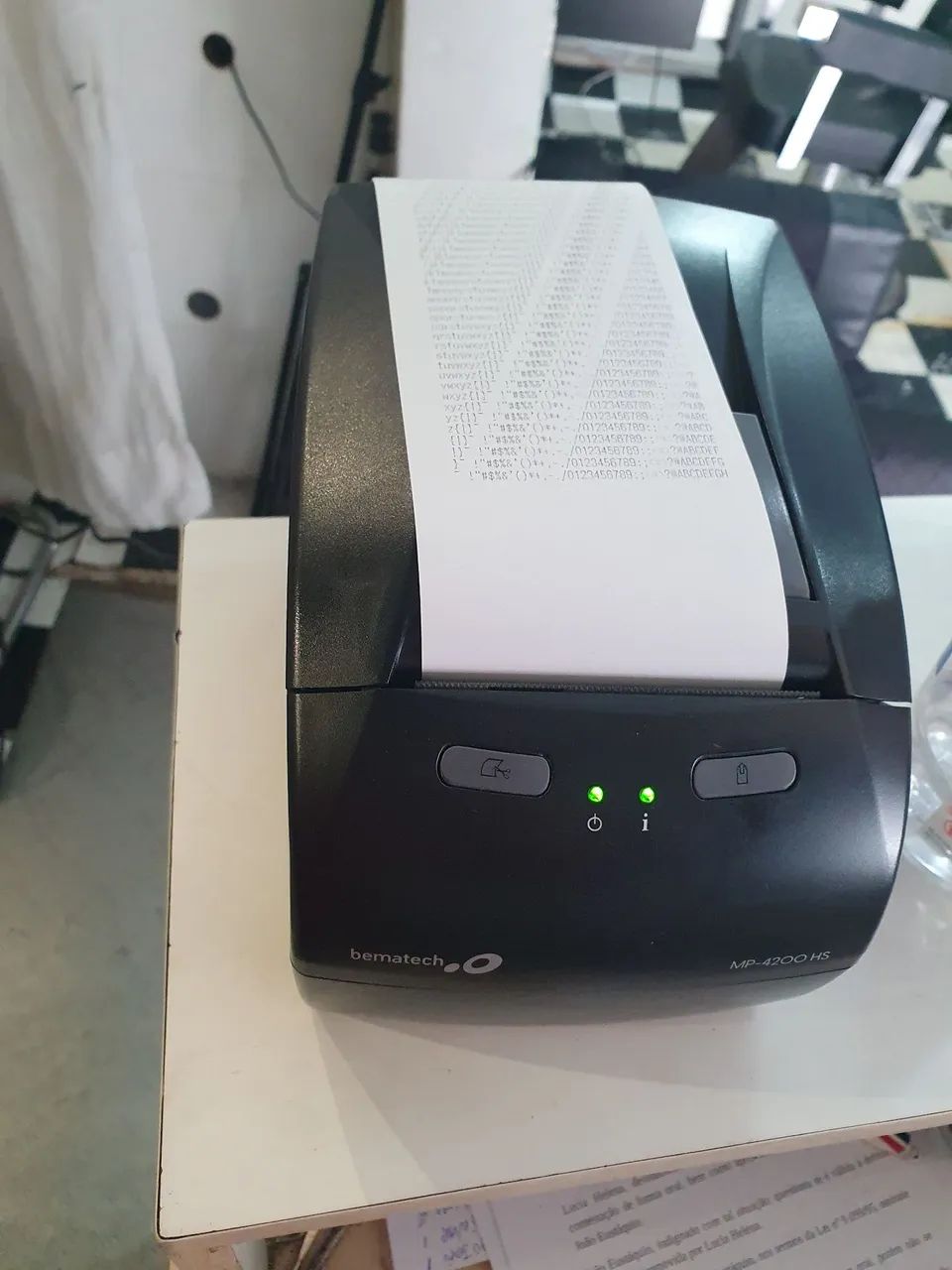 Impressora Térmica Bematech MP-4200 HS - Funcionando 100% (Sem Fonte) - Foto 2