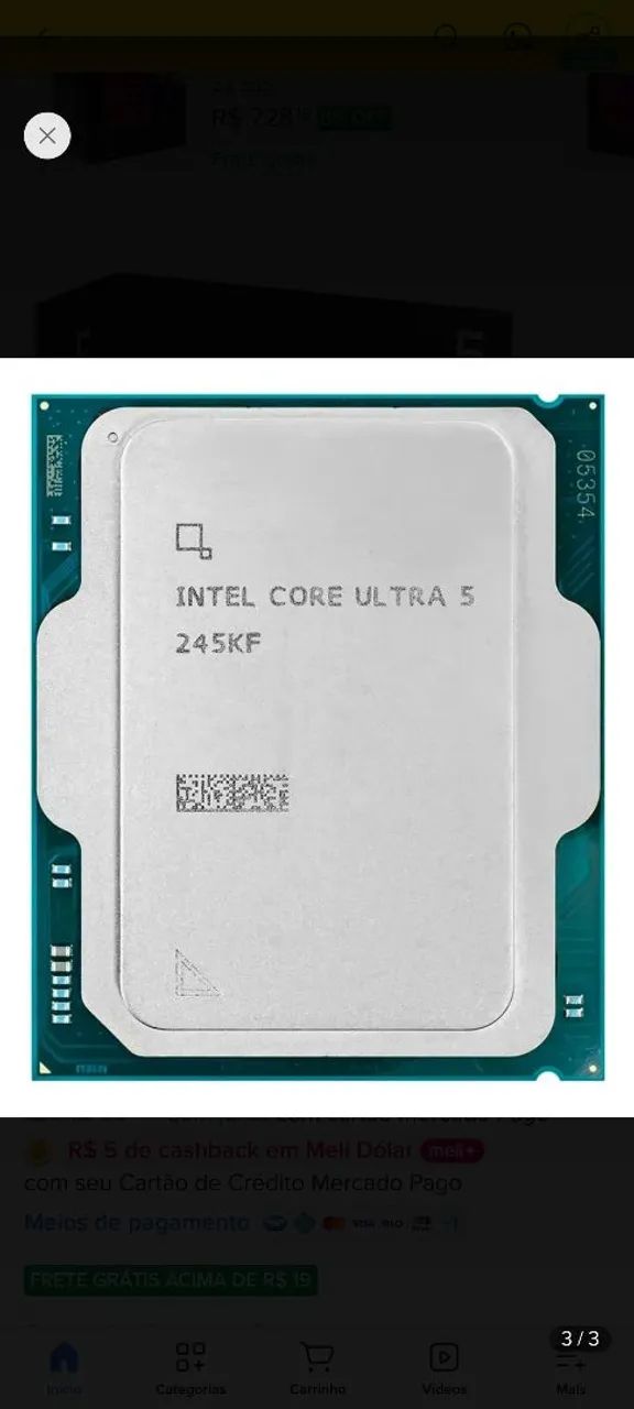 Intel core ultra 5 245kf - Foto 3