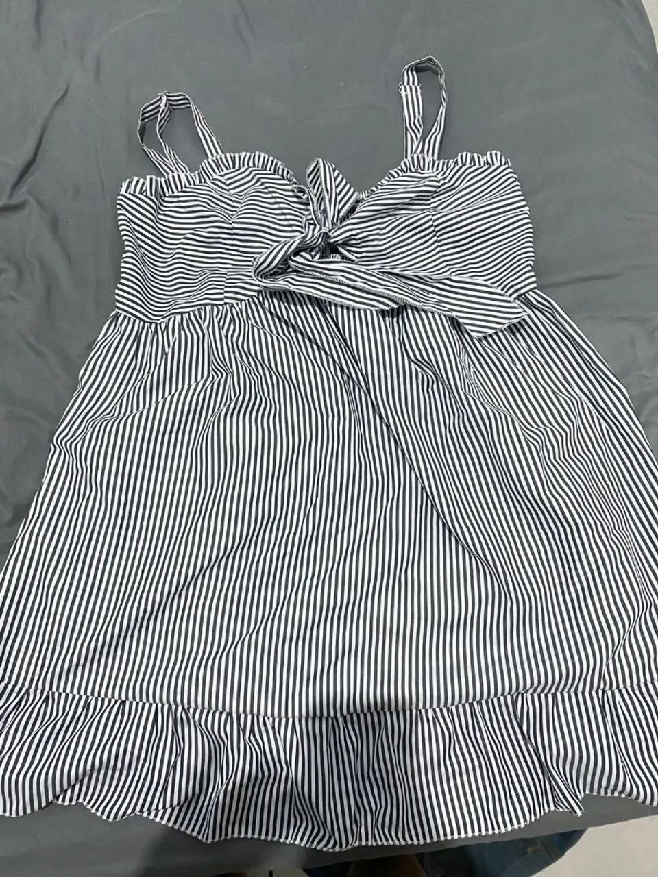 Vestido listradado