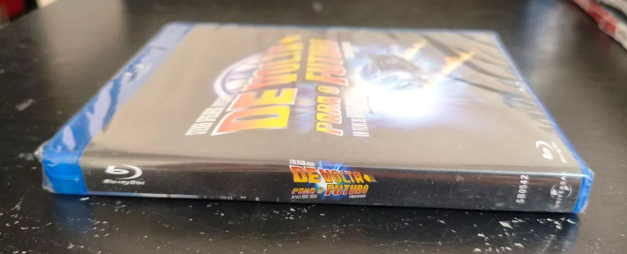 Blu-Ray: De Volta para o Futuro - Trilogia - Lacrado - DVD, Blu