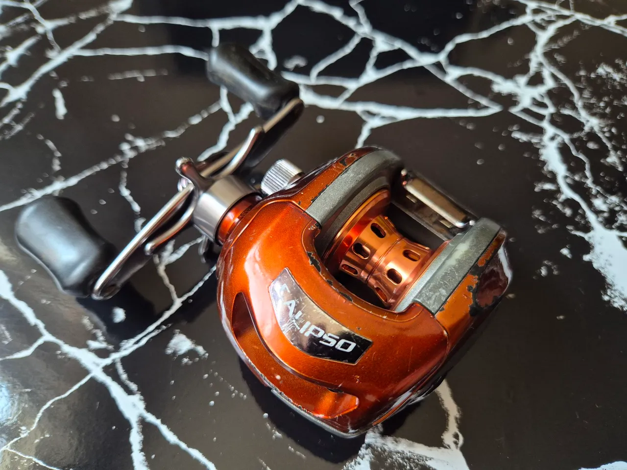 Carretilha Abu Garcia Revo Big Shooter Compact 8 M Esquerda