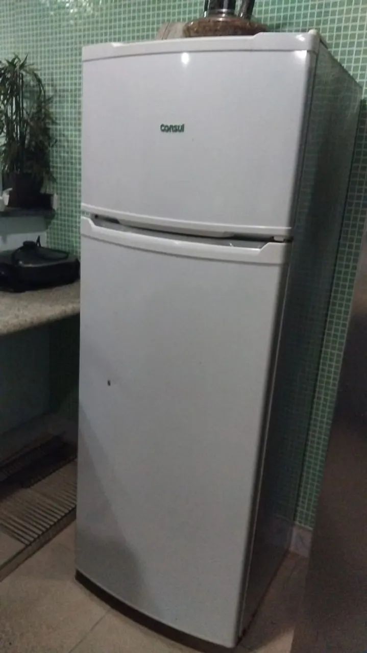 Geladeira dúplex consul branca 