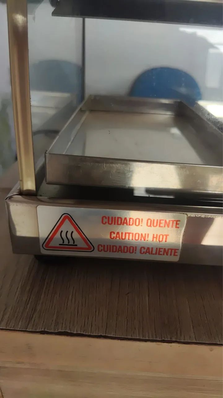 Estufa Vitrine Curva salgados - Foto 3