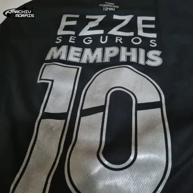 Camisa Corinthians Memphis 10 Nike - Tamanho M (Nova) - Foto 4