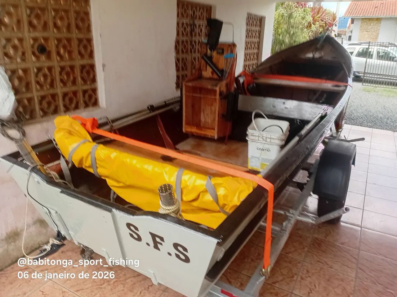 Barco, Conjunto 2024 (Barco + motor + carreta rodoviária) - Foto 11