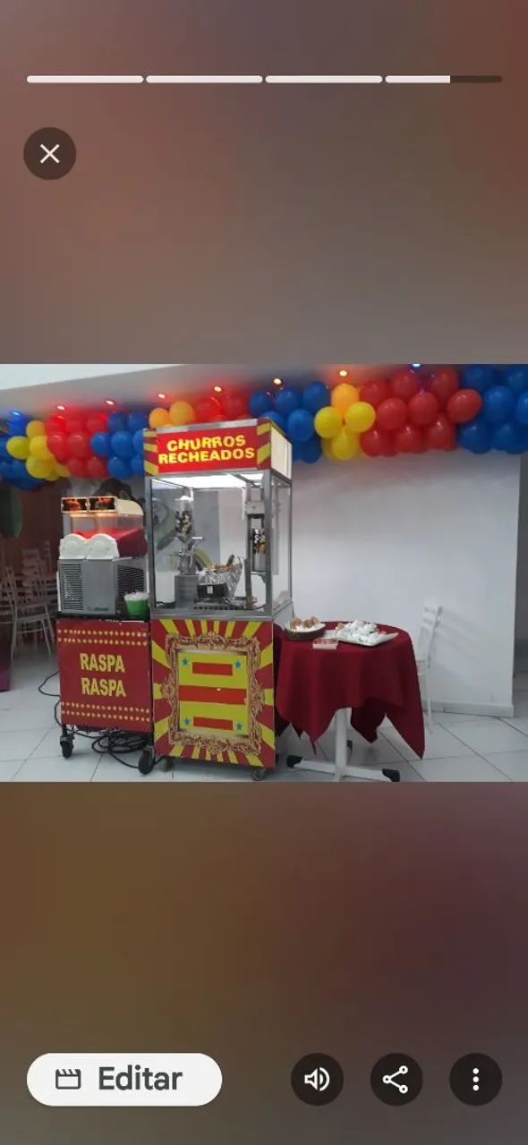 VENDO UMA MÁQUINA DE CHURROS 