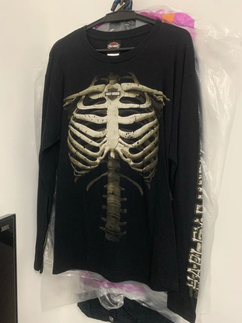 VENDO CAMISA HARLEY DAVIDSON MANGA LONGA GENUÍNA 