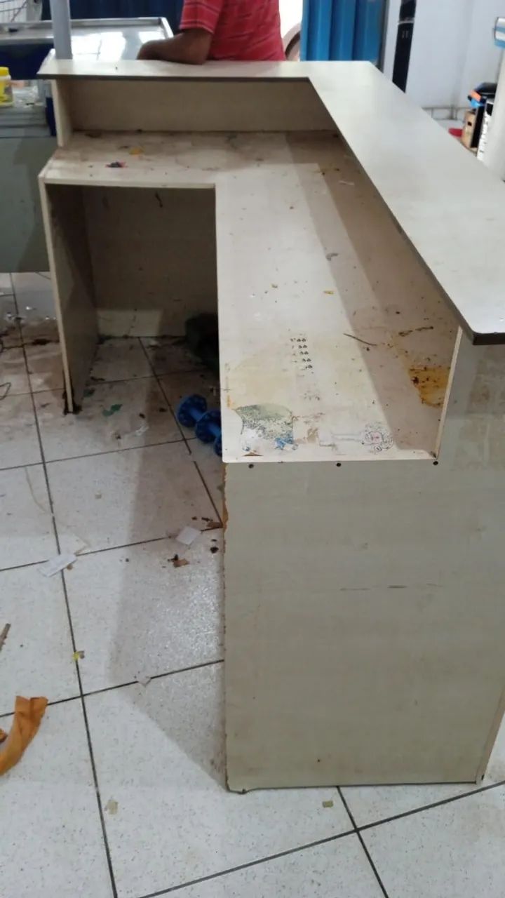 Balcão de Atendimento em L de MDF - Foto 2