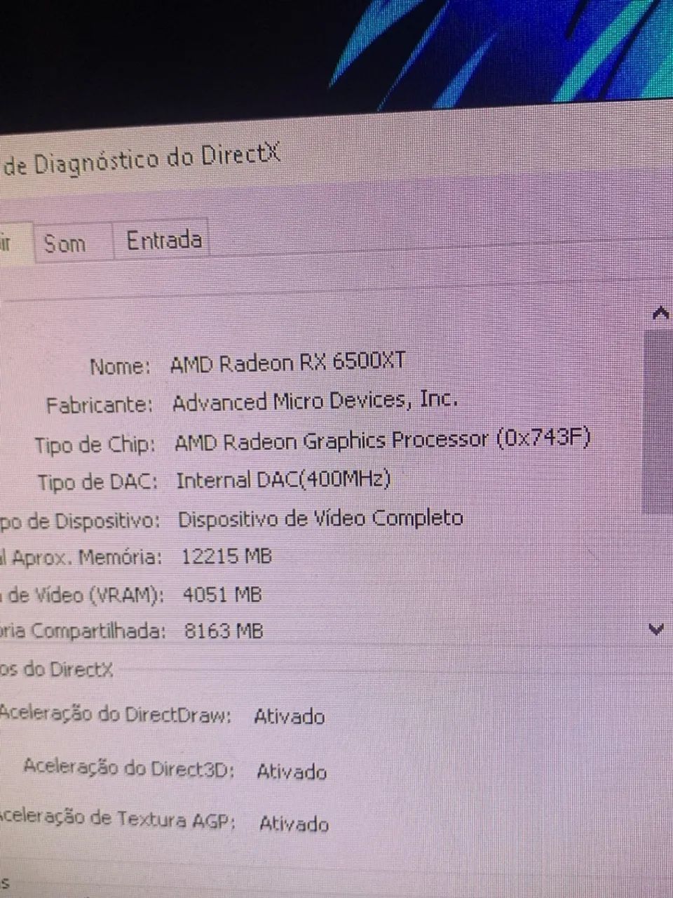 Vendo rx 6500xt nova  - Foto 3