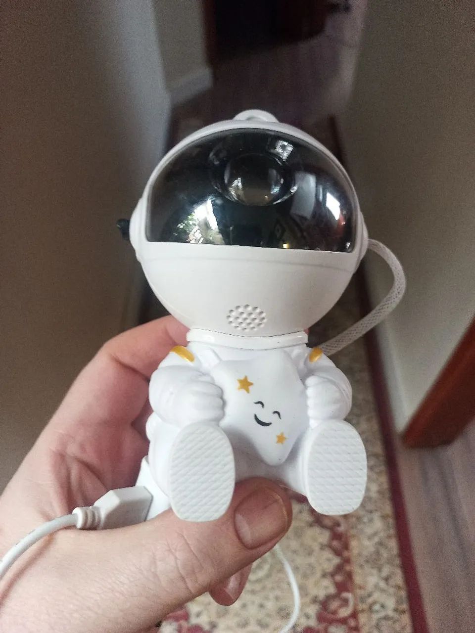 PROJETOR ASTRONAUTA  CÉU DE ESTRELAS NO SEU QUARTO