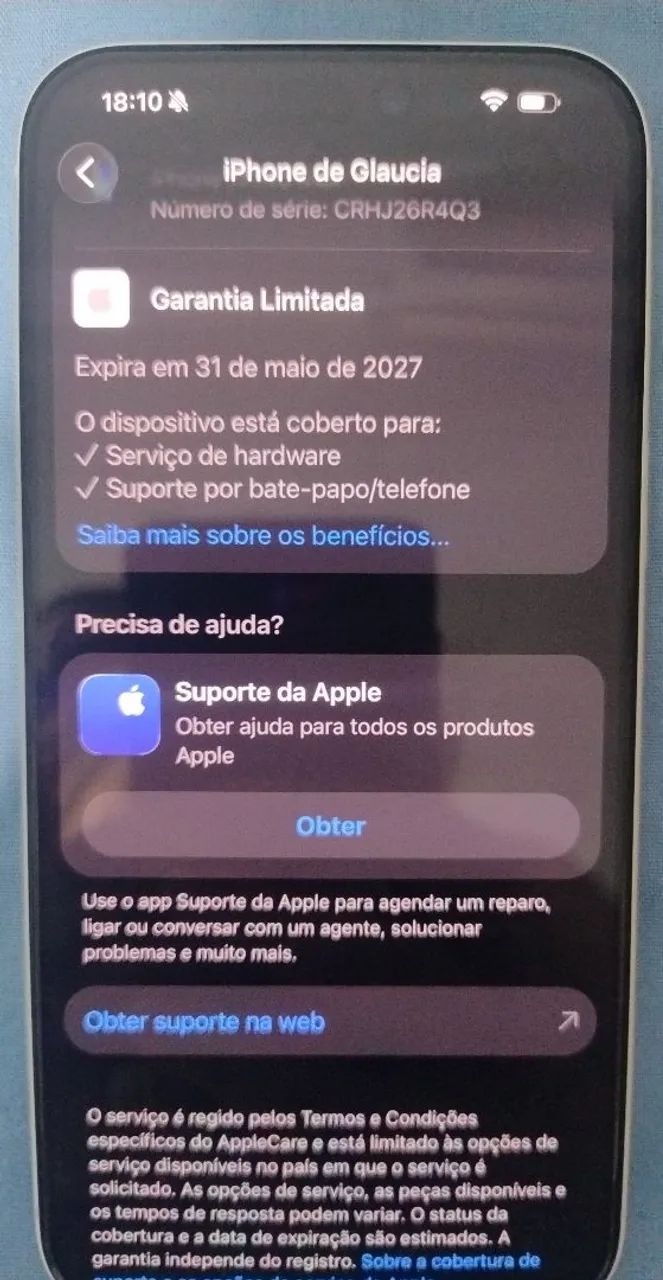 Vendo iPhone 17 Pró Max Prateado - Novo  - Foto 4