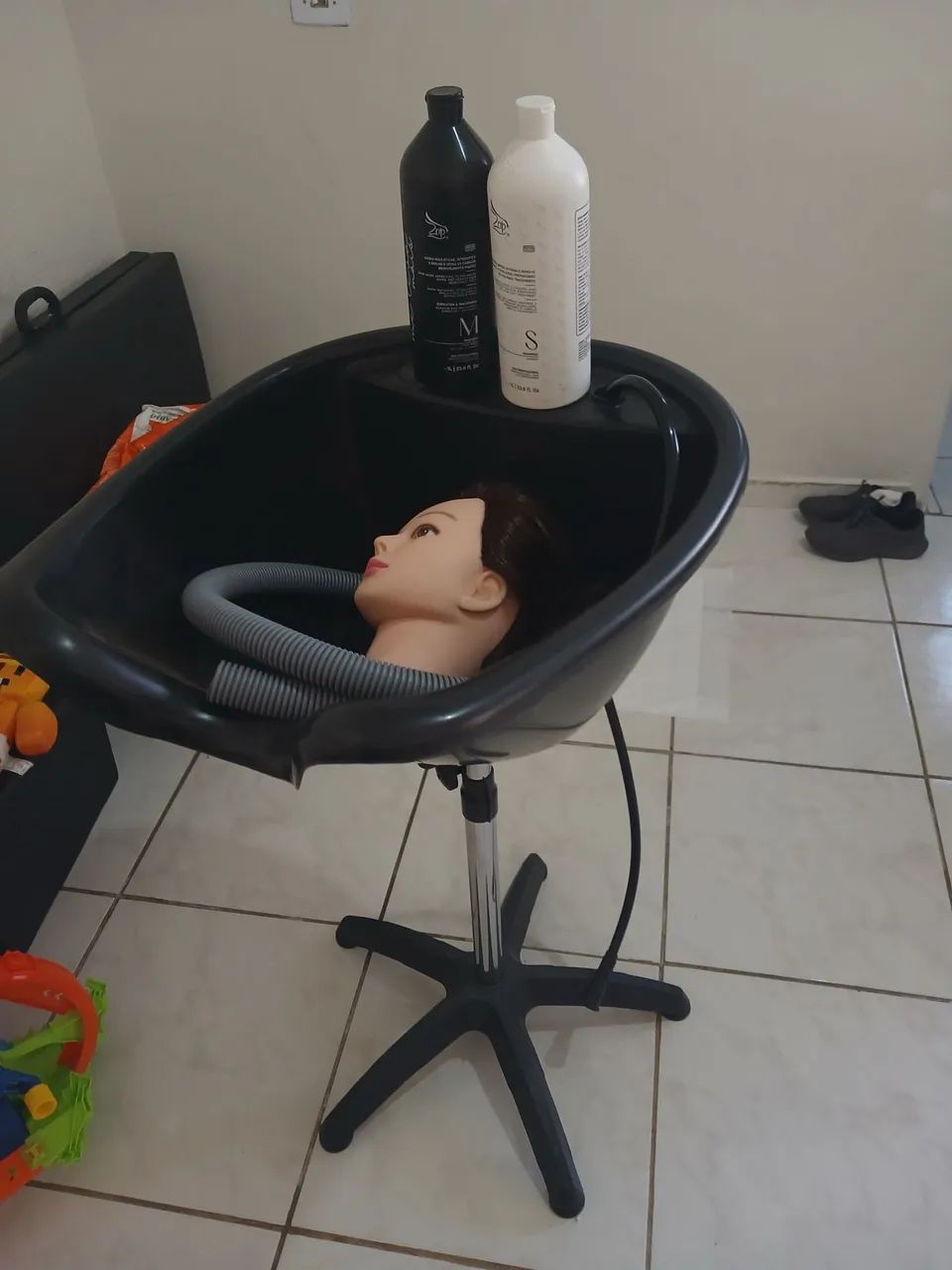 Lavatório kit cabelo