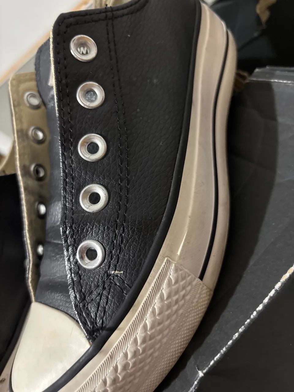 Tênis Allstar Couro - Foto 2