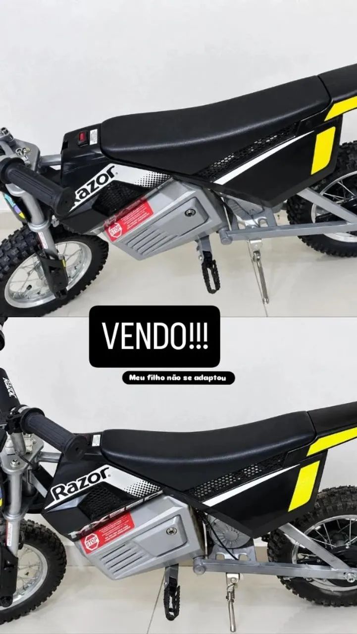 Vendo moto infantil elétrica