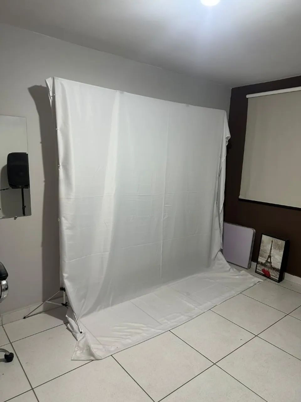 Suporte e Tecido para Estúdio