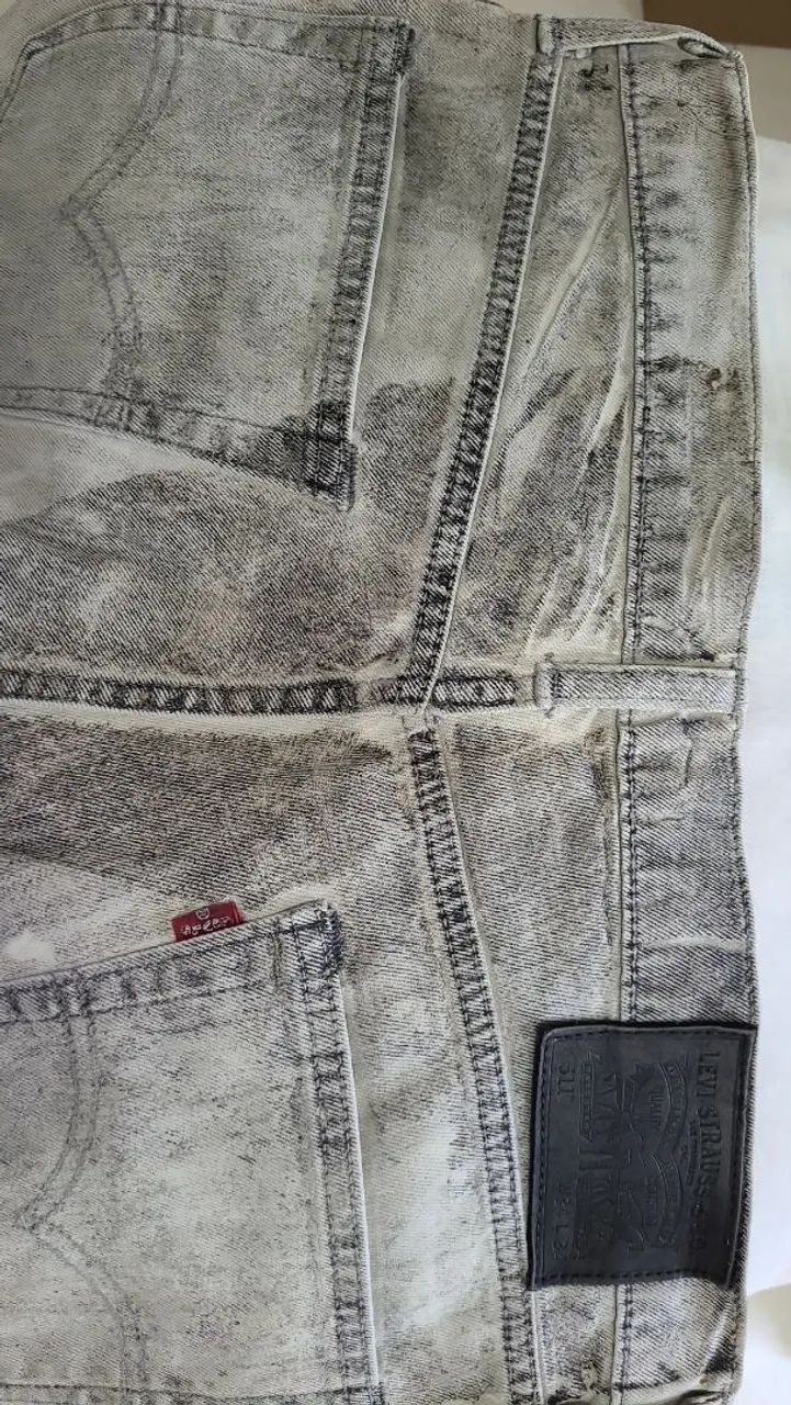 Calça Levis masculina preta estonada 511 - Foto 2