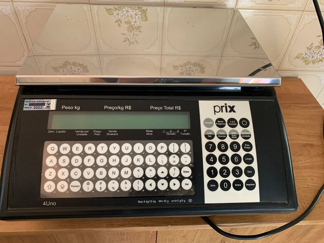 Balança Comercial Digital Toledo Prix 4 Uno até 32kg  - Foto 2