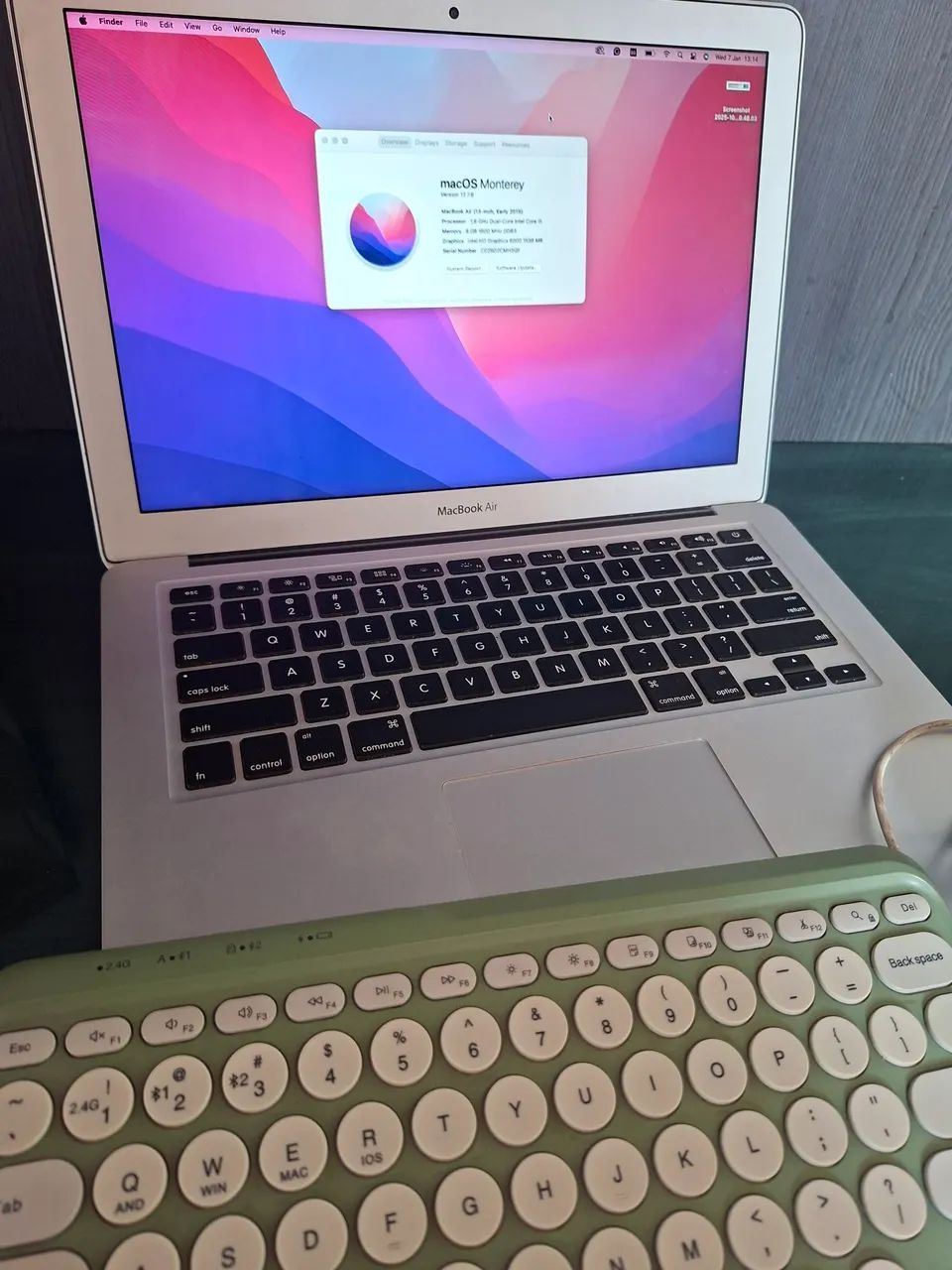 Macbook Air 2015 13-inch Intel Core i5 1,6 GHz 8gb 256gb SSD