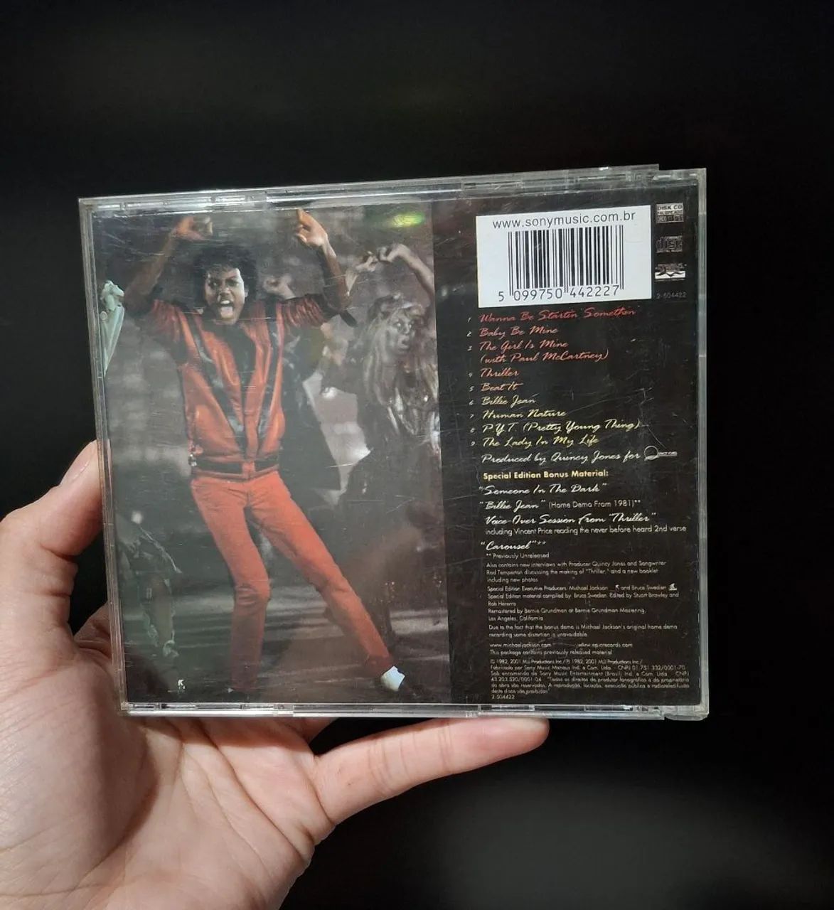 CD Michael Jackson Thriller Special Edition  - Foto 2