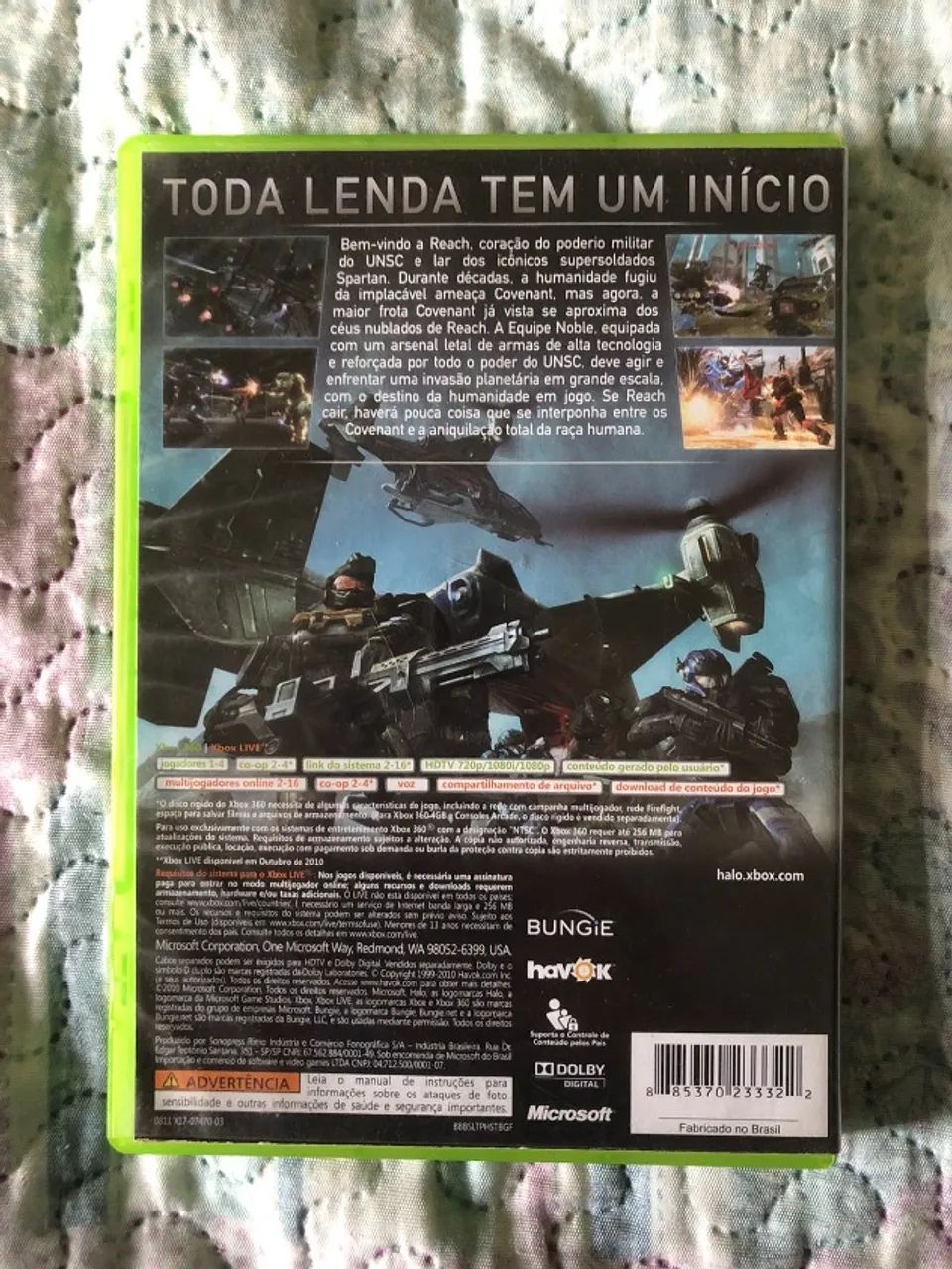 Jogo Halo Reach - Xbox 360 - Foto 2