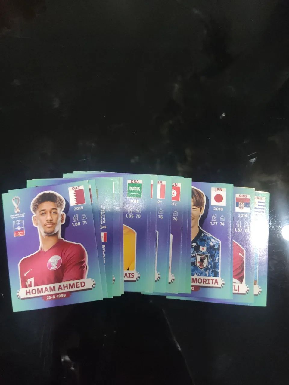 Figurinhas Copa 2022