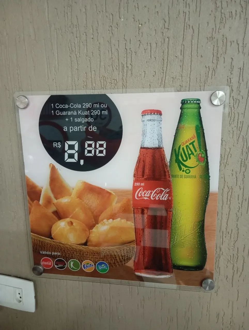 Placa Coca cola e kuat  - Foto 2