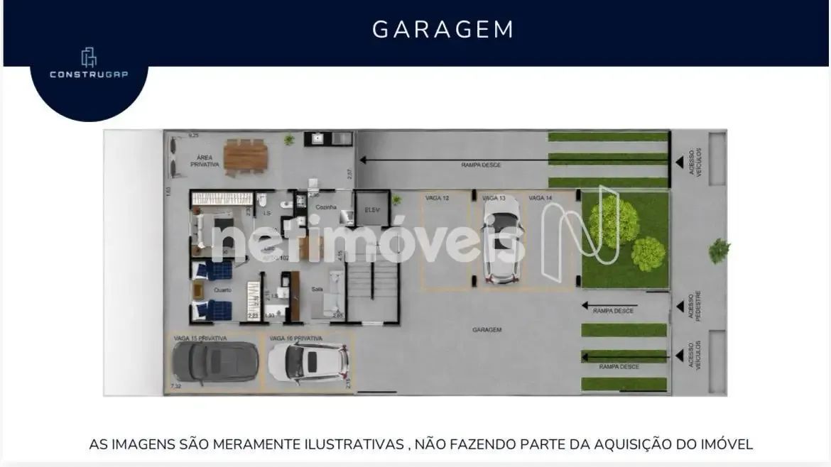 Área privativa com 03 quartos sendo uma suite com elevador. - Foto 4