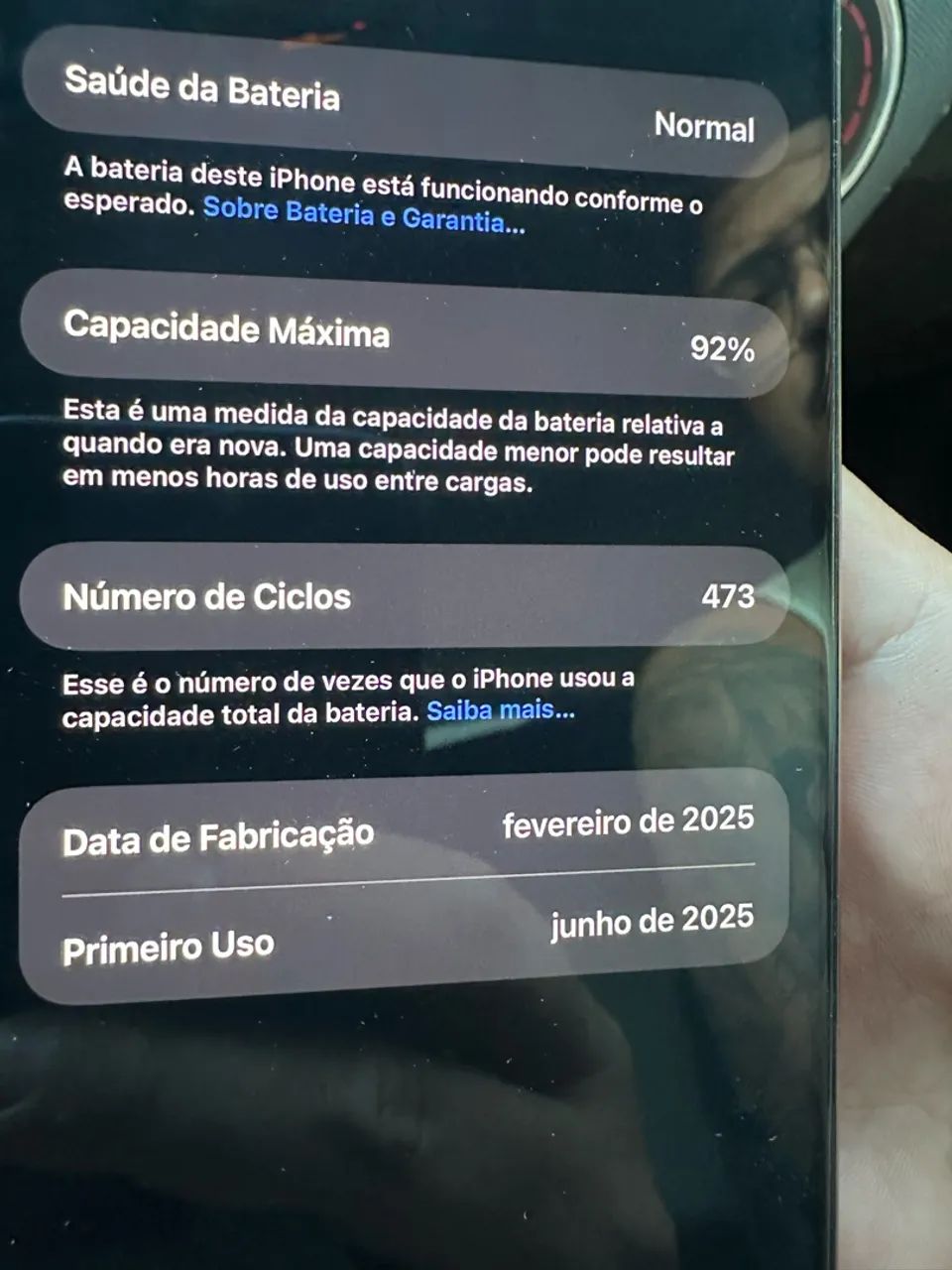 Vendo 16 pro Max 256 impecável  - Foto 2
