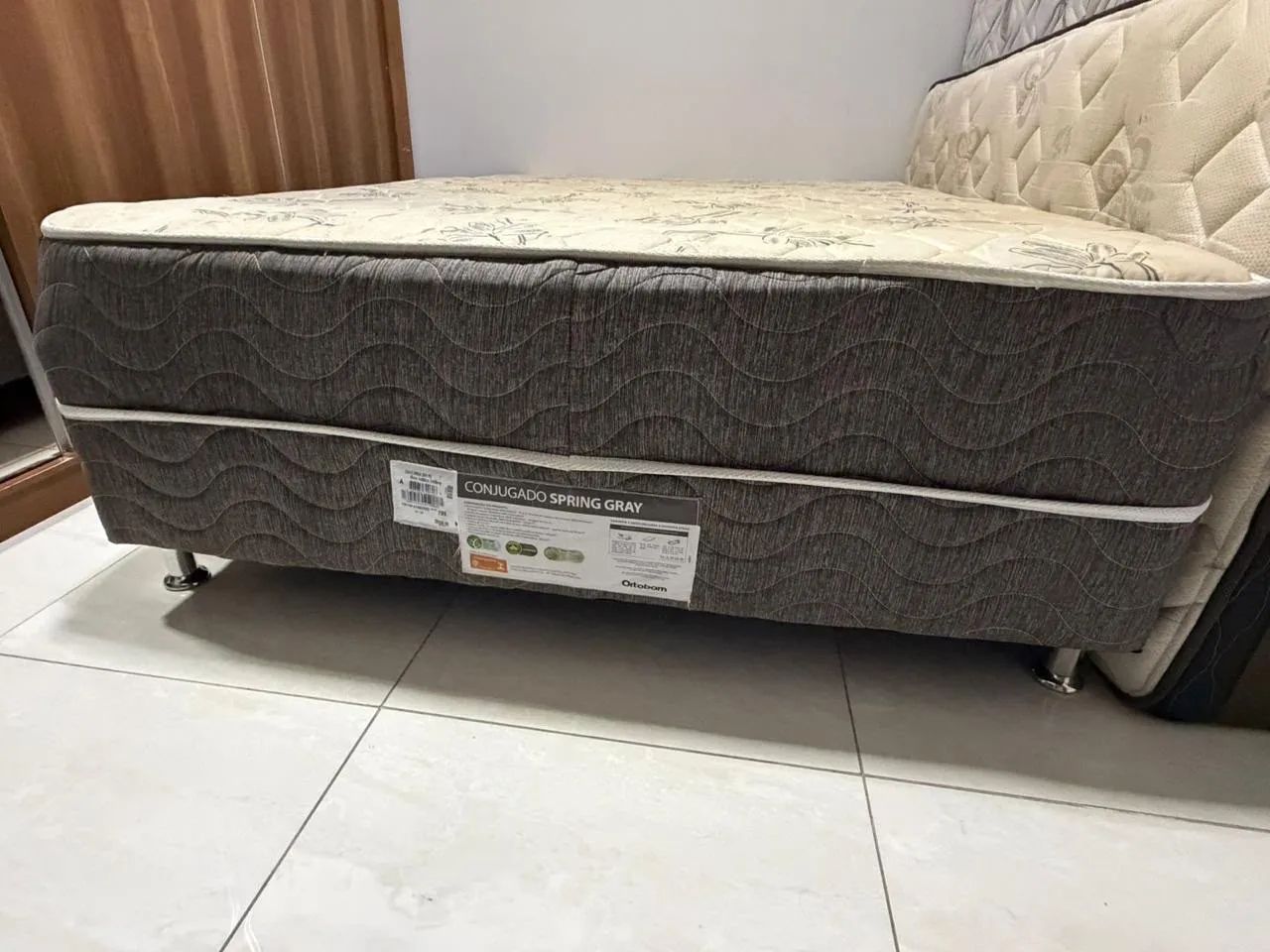 Cama Conjugada Casal Dream Spring Ortobom - Foto 4