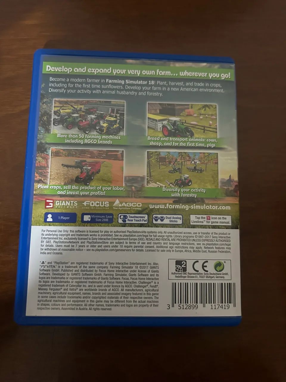 Farming Simulator 18 PS Vita  - Foto 2