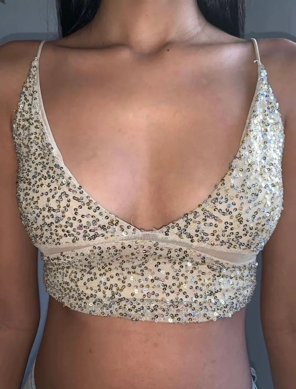 Cropped de brilho