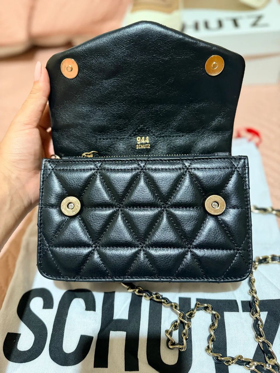 Bolsa de couro SCHUTZ NOVA - Foto 2