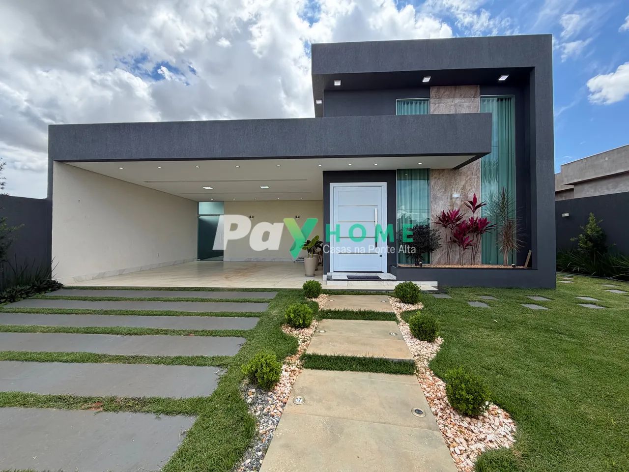 Ponte Alta, linda casa em lote 800m