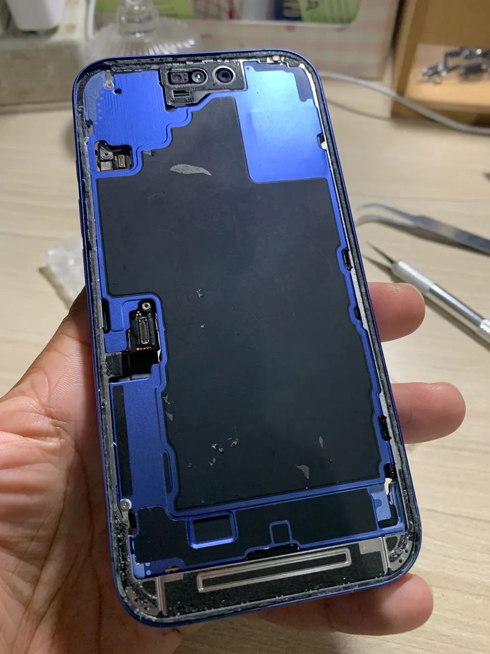 iPhone 16 Azul para retirada de peças  - Foto 2