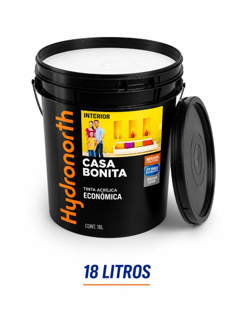 Tinta Acrílica Hydronorth Casa Bonita 18l Antimofo - Foto 2