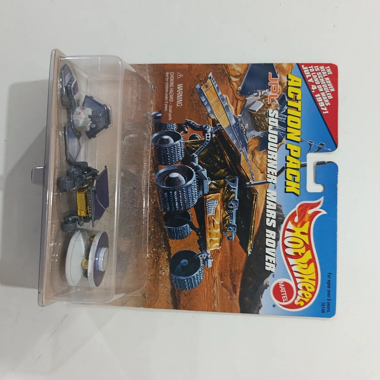 Hot Wheels ACTION PACK JPL SOJOURNER MARS ROVER