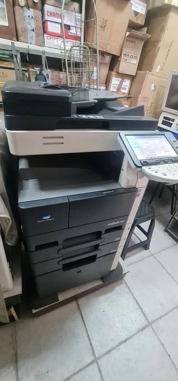 Multifuncional Konica Minolta P&B BizHub C363 - Foto 4