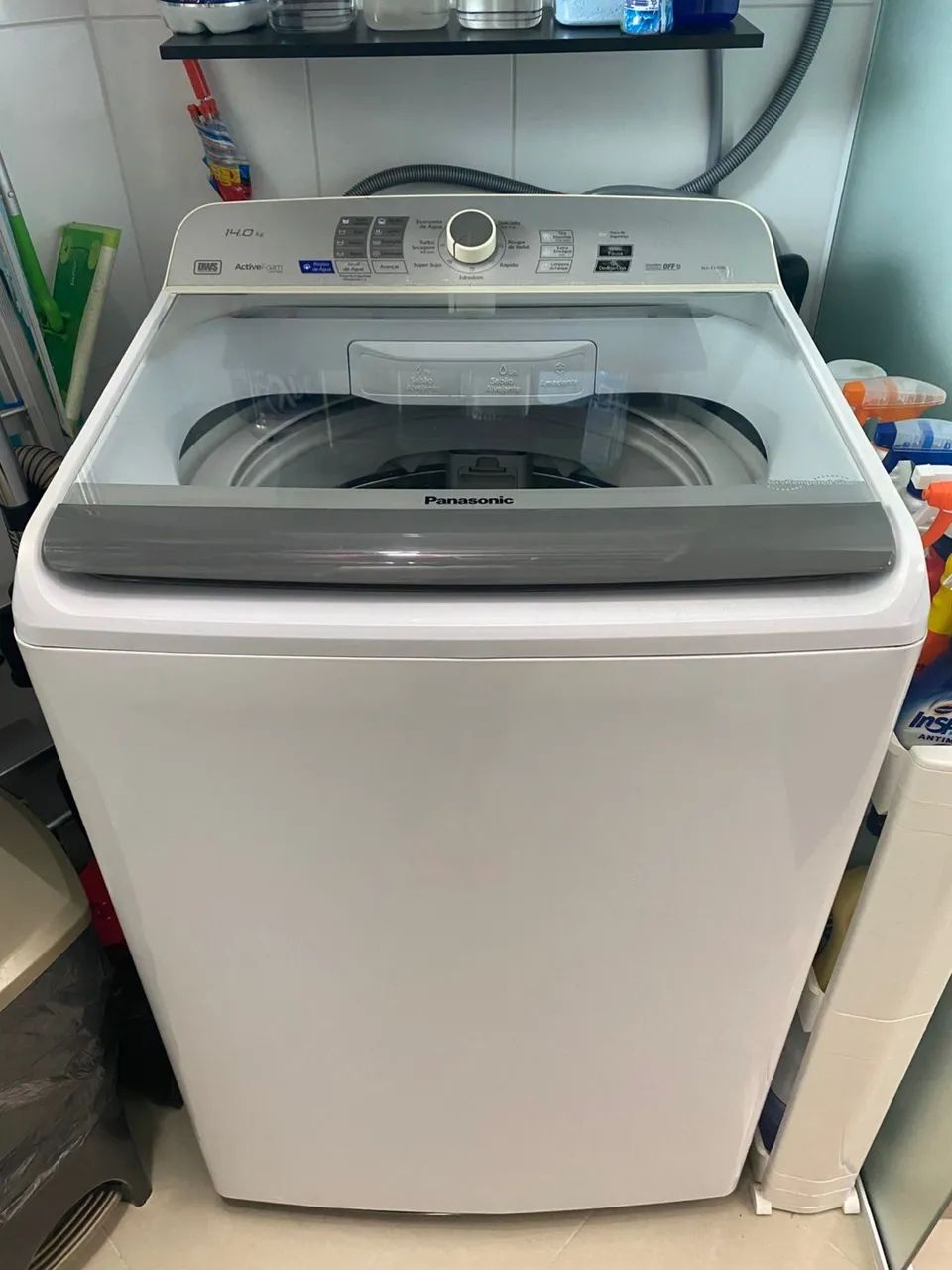 Lava roupas Panasonic 14kg - Foto 3