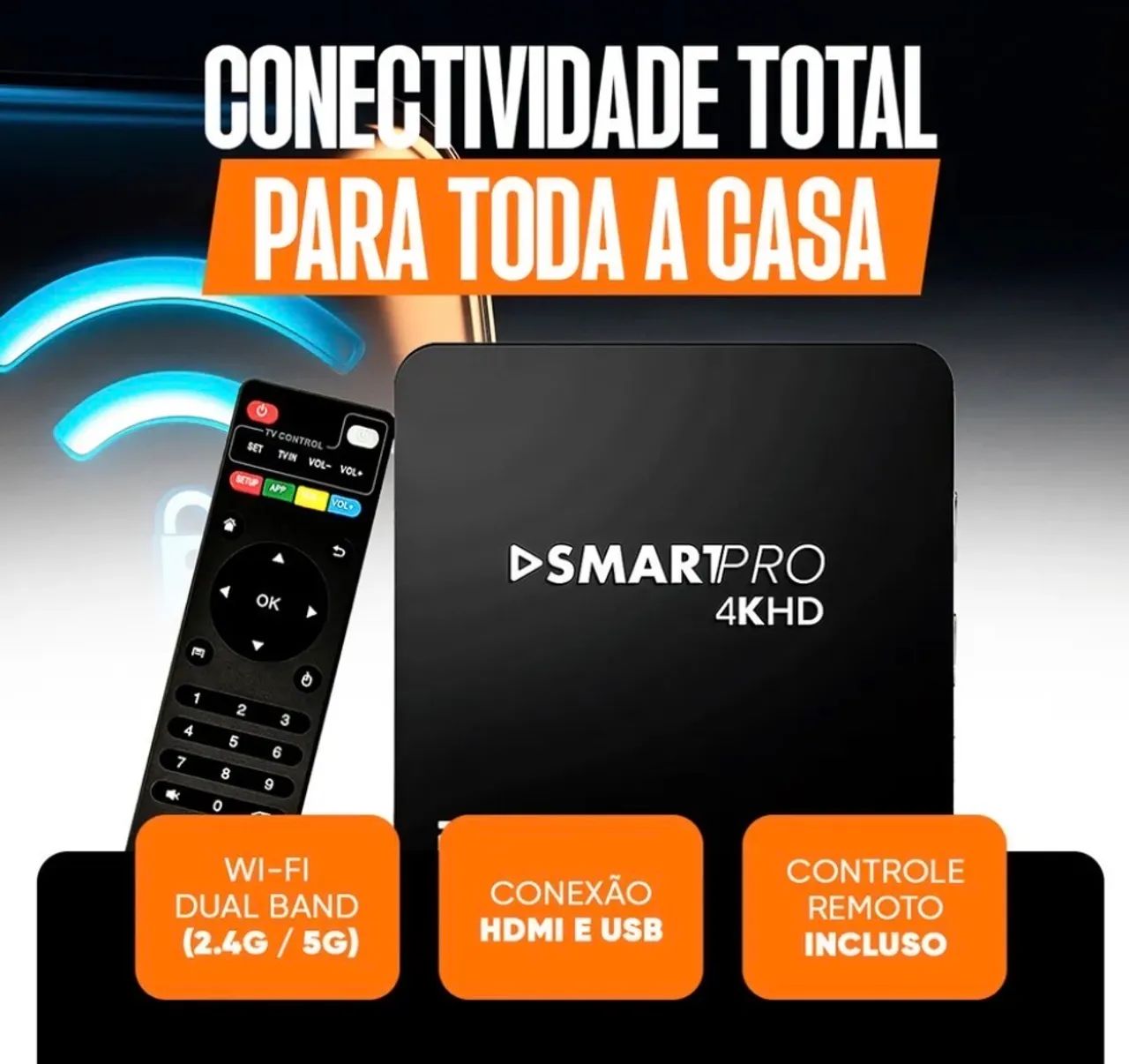Transforme qualquer tv simples em SMART - Foto 4