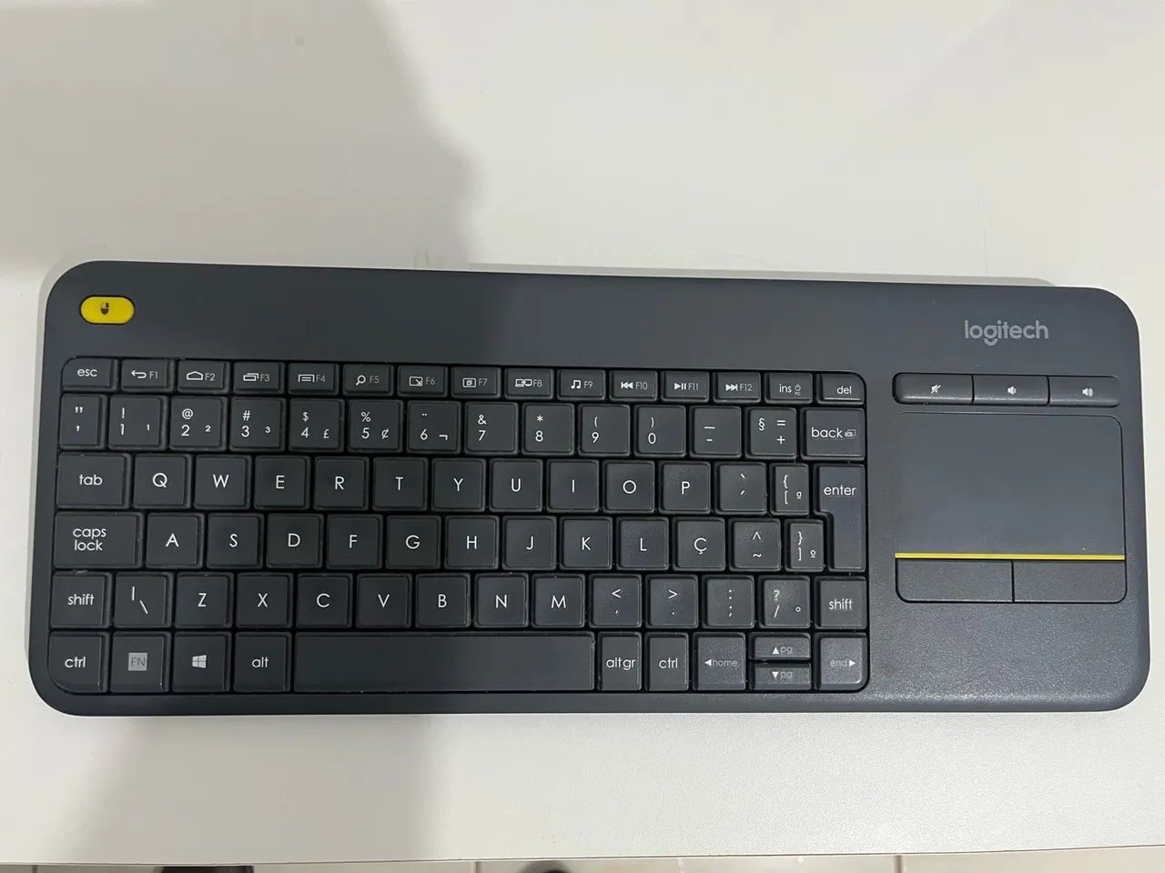Teclado Logitech k400+