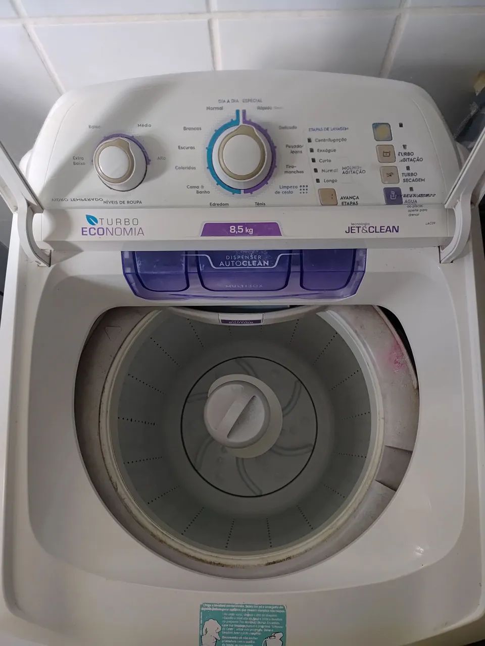 Maquina de lavar funcionando porém para retirada de peças - Foto 2