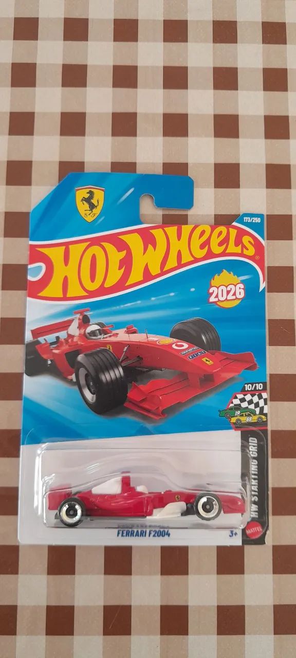 Hotwheels ferrari f2004